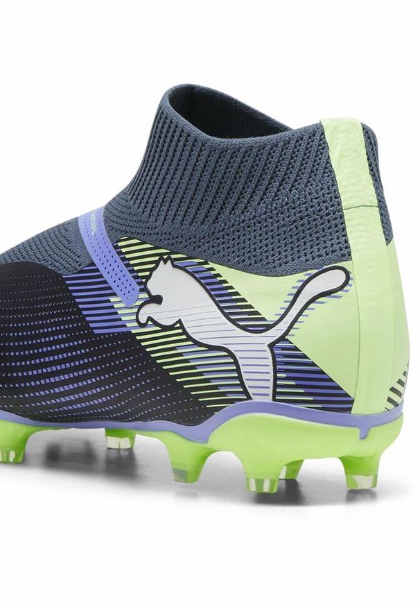 Puma - Buty piłkarskie bez sznurowania FUTURE 7 MATCH+ FG/AG PUMA. Kolor: żółty, biały, wielokolorowy, szary. Sport: piłka nożna