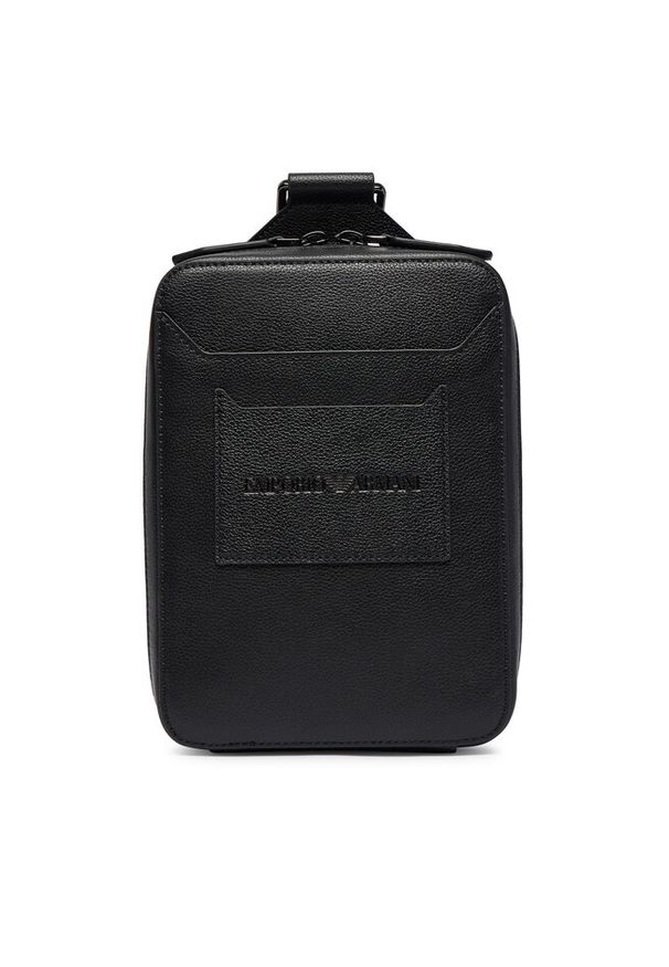 Saszetka Emporio Armani. Kolor: czarny