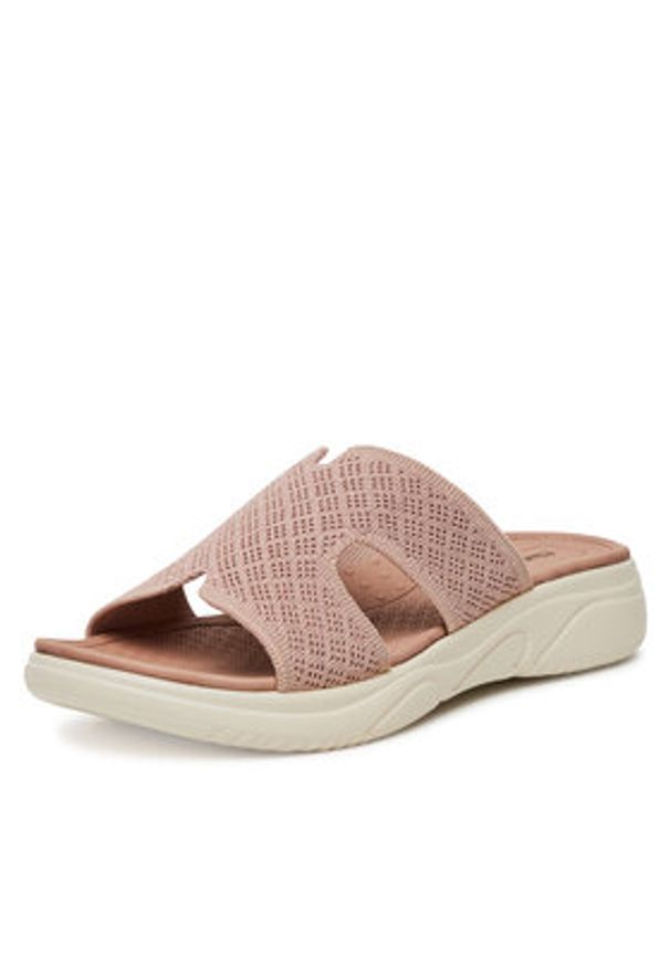 Clara Barson Klapki R25SS02834 Różowy. Kolor: różowy. Materiał: materiał