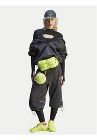 Adidas by Stella McCartney - adidas by Stella McCartney Spodnie dresowe Woven JI5248 Czarny Loose Fit. Kolor: czarny. Materiał: syntetyk #7