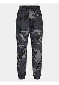 Grimey Spodnie dresowe GRTS246 Czarny Urban Fit. Kolor: czarny. Materiał: bawełna, dresówka #6