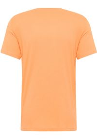 Mustang - MUSTANG AUSTIN MĘSKI T-SHIRT KOSZULKA NADRUK TANGERINE 1014938 7036. Wzór: nadruk #5