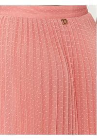 TwinSet - TWINSET Spódnica plisowana 232TP2780 Różowy Regular Fit. Kolor: różowy. Materiał: syntetyk #5