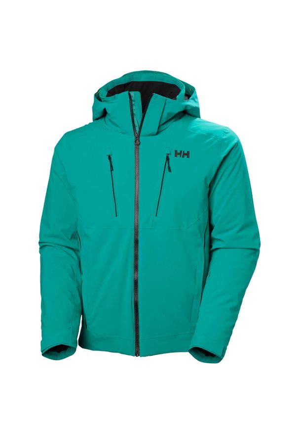 Kurtka narciarska Helly Hansen Alpha 4.0. Kolor: zielony. Sezon: zima. Sport: narciarstwo