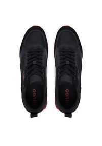 Hugo - HUGO Sneakersy Icelin 50536568 Czarny. Kolor: czarny. Materiał: materiał #6