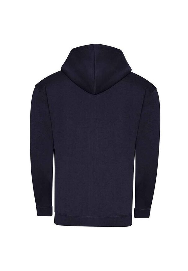 AWDIS - Organiczna Bluza Z Kapturem Dla Dorosłych Unisex. Typ kołnierza: kaptur. Kolor: niebieski