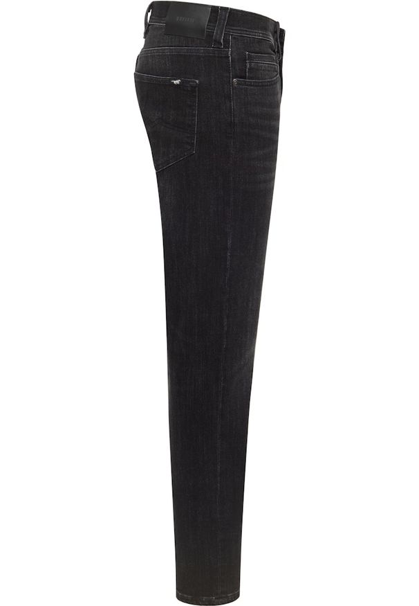 Męskie Spodnie Jeansowe Mustang Style Oregon Slim Denim Black 1015508 4000 882