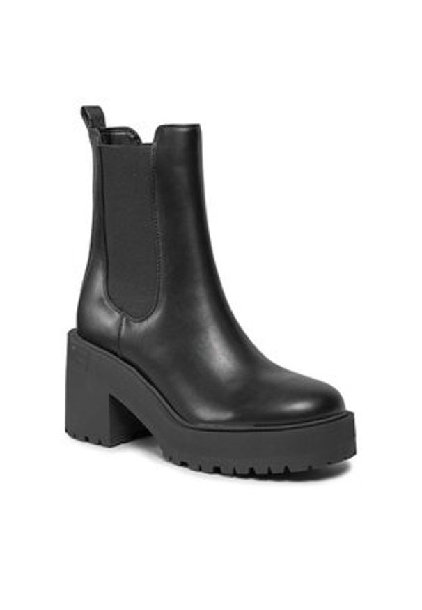 Guess Botki Lucah2 FL8L2H LEA10 Czarny. Kolor: czarny. Materiał: skóra