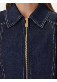 Luisa Spagnoli Kurtka jeansowa Vigana 542808 Granatowy Slim Fit. Kolor: niebieski. Materiał: bawełna #2