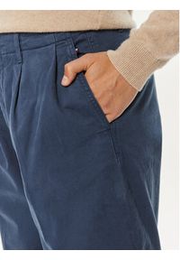 TOMMY HILFIGER - Tommy Hilfiger Spodnie materiałowe WW0WW42233 Niebieski Relaxed Fit. Kolor: niebieski. Materiał: bawełna