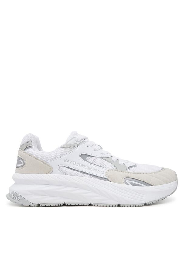 Sneakersy EA7 Emporio Armani. Kolor: biały