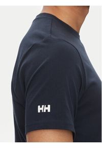 Helly Hansen T-Shirt Crew 34551 Granatowy Regular Fit. Kolor: niebieski. Materiał: bawełna #5