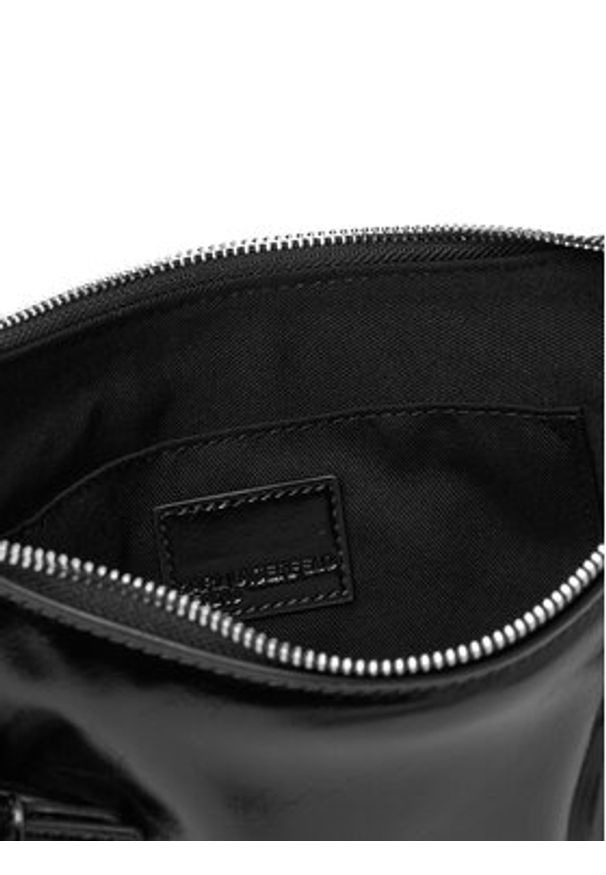 Karl Lagerfeld Jeans Torebka B1W30156 Czarny. Kolor: czarny. Materiał: skórzane