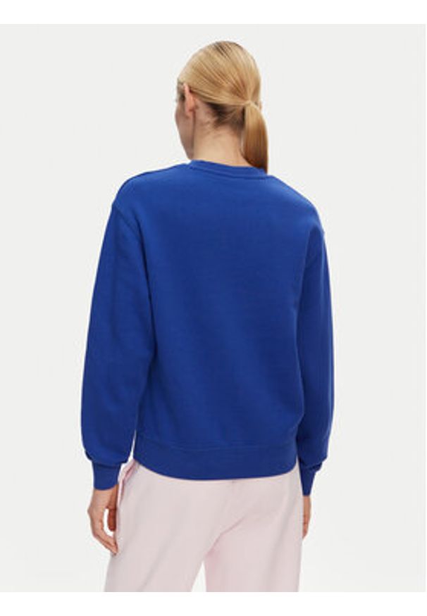 TOMMY HILFIGER - Tommy Hilfiger Bluza WW0WW45980 Niebieski Regular Fit. Kolor: niebieski. Materiał: bawełna