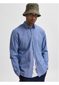 Selected Homme Koszula 16078867 Niebieski Slim Fit. Kolor: niebieski