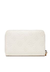 Guess Duży Portfel Damski Phoebe Slg SWPD96 65140 Biały. Kolor: biały. Materiał: skóra
