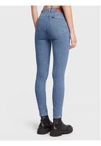 Lee Jeansy Ivy L32EFAMR 112320158 Niebieski Super Skinny Fit. Kolor: niebieski