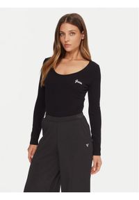 Guess Body V5BP09 KCBF1 Czarny Slim Fit. Kolor: czarny. Materiał: bawełna #1