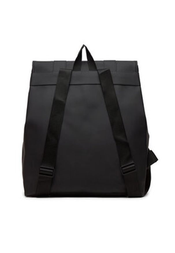 Rains Plecak MSN Bag W3 13300 Czarny. Kolor: czarny. Materiał: materiał