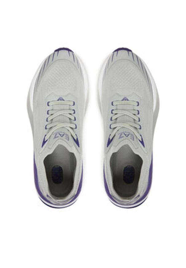 EA7 Emporio Armani Sneakersy X8X176 XK377 U478 Szary. Kolor: szary. Materiał: skóra