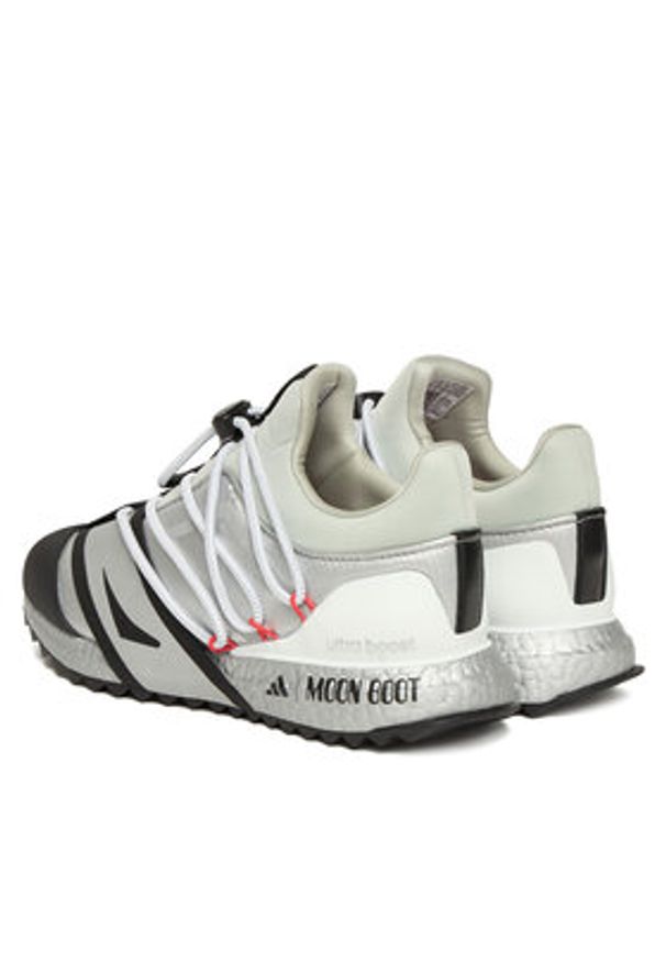 Adidas - adidas Sneakersy Moon Boot Ub JQ7847 Srebrny. Kolor: srebrny. Materiał: materiał