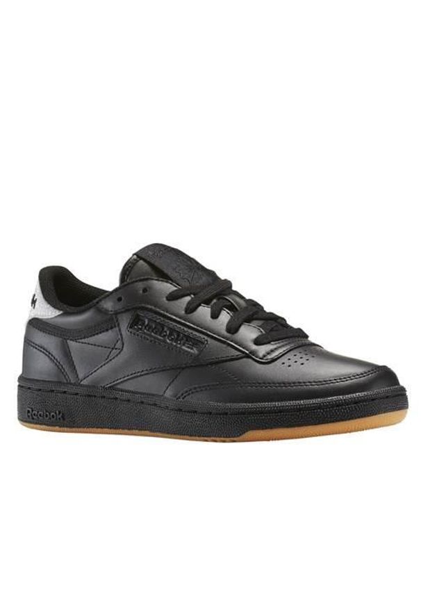 Buty do chodzenia damskie Reebok Club C 85 Diamond. Zapięcie: sznurówki. Kolor: czarny. Materiał: syntetyk, tkanina, skóra, materiał. Szerokość cholewki: normalna. Model: Reebok Club. Sport: turystyka piesza