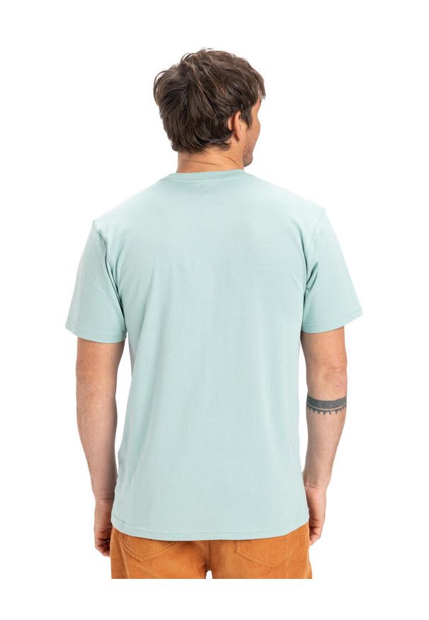 Quiksilver - Koszulka z krótkim rękawem dla Mężczyzn EVO ENDLESS Niebieski. Kolor: niebieski. Materiał: materiał, bawełna. Długość rękawa: krótki rękaw. Długość: krótkie