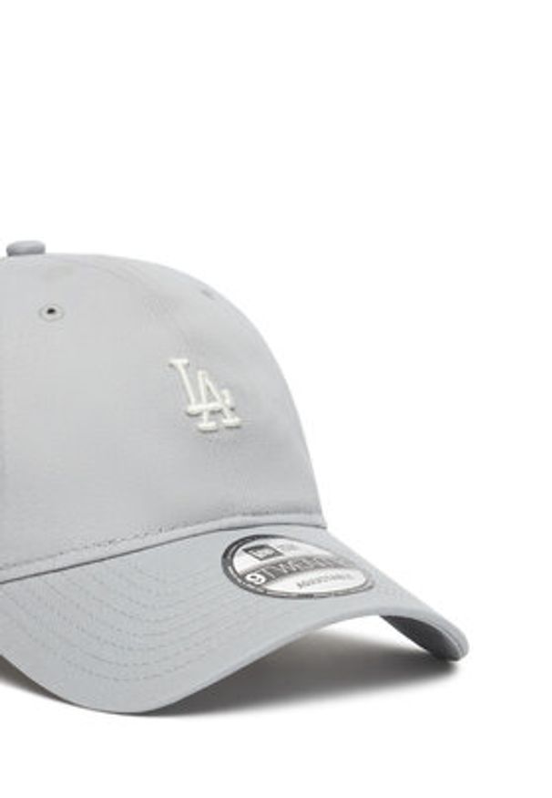 New Era Czapka z daszkiem LA Dodgers MLB Mini Logo Washed 9TWENTY 60667600 Szary. Kolor: szary. Materiał: materiał, bawełna
