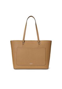 Lauren Ralph Lauren - LAUREN RALPH LAUREN Torebka 431911655021 Brązowy. Kolor: brązowy. Materiał: skórzane #6