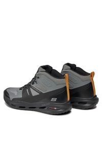 skechers - Skechers Trzewiki Arch Fit Orvan Montfort 210478/GYBK Szary. Kolor: szary. Materiał: materiał #2