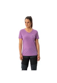 Koszulka szybkoschnąca damska Vaude Skomer Print T-Shirt III. Kolor: wielokolorowy, różowy, fioletowy. Wzór: nadruk