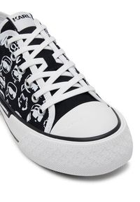 Karl Lagerfeld - KARL LAGERFELD Trampki KL60612T Czarny. Kolor: czarny. Materiał: materiał #3