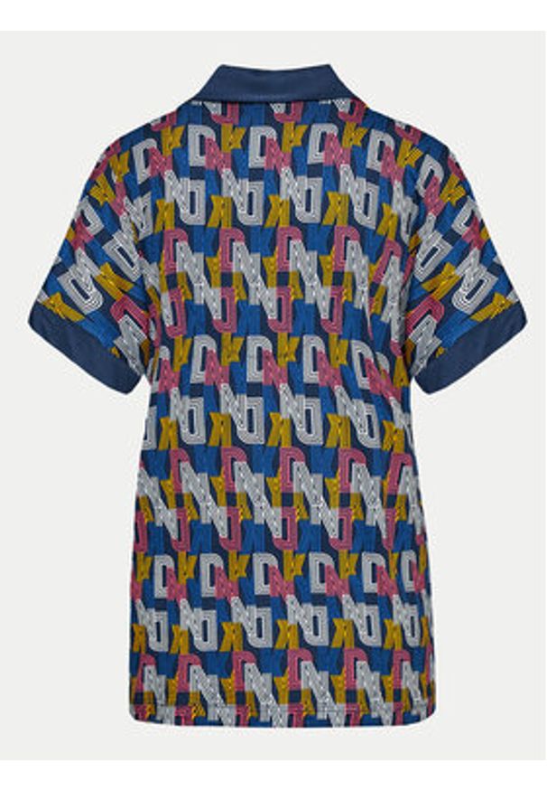 DKNY Piżama YI80014 Kolorowy Regular Fit. Materiał: wiskoza. Wzór: kolorowy