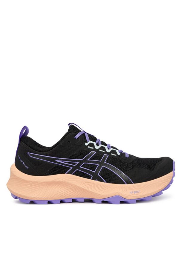 Asics Buty do biegania Trabuco Terra 3 1012B925 Czarny. Kolor: czarny. Materiał: mesh