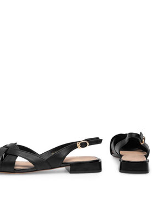 Sergio Bardi Sandały WYL3476-1Z-SB Czarny. Kolor: czarny. Materiał: skóra