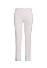 Lauren Ralph Lauren - LAUREN RALPH LAUREN Spodnie materiałowe 200811955005 Biały Skinny Fit. Kolor: biały. Materiał: bawełna #4
