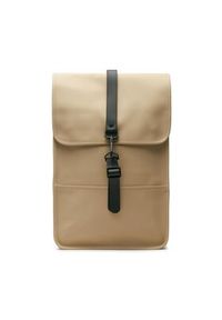 Rains Plecak Backpack Mini W3 13020 Beżowy. Kolor: beżowy. Materiał: materiał #8