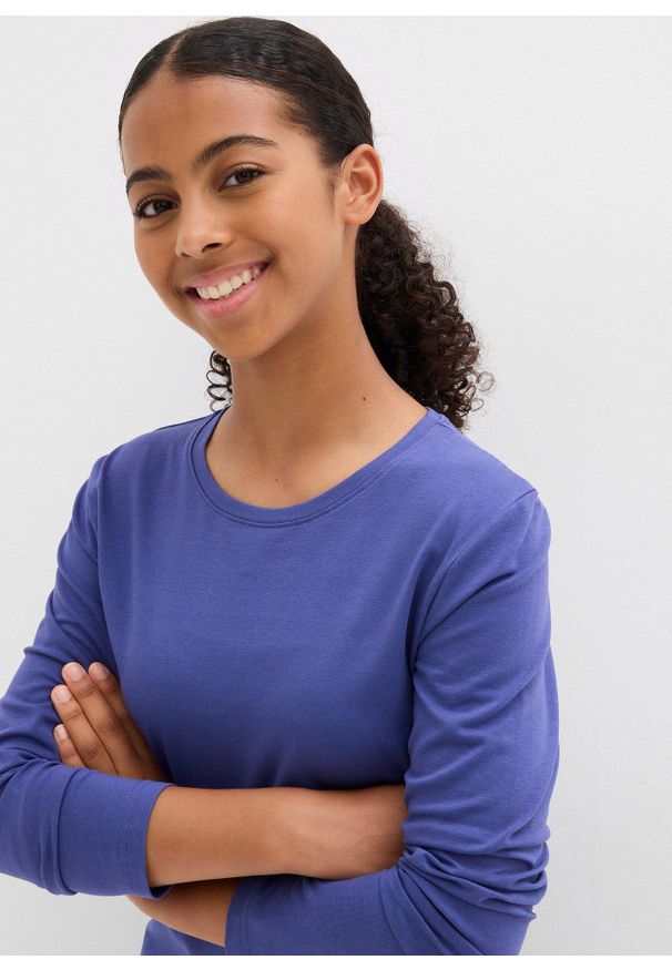 bonprix - Sukienka z dżerseju z elastycznej mieszanki bawełny organicznej (2-pak). Kolor: czarny. Materiał: jersey, bawełna. Długość rękawa: długi rękaw