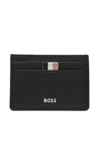BOSS - Boss Etui na karty kredytowe Zair Money Clip I 50485622 Czarny. Kolor: czarny. Materiał: skóra