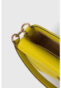 Tory Burch torebka skórzana kolor zielony. Kolor: zielony. Materiał: skórzane #3