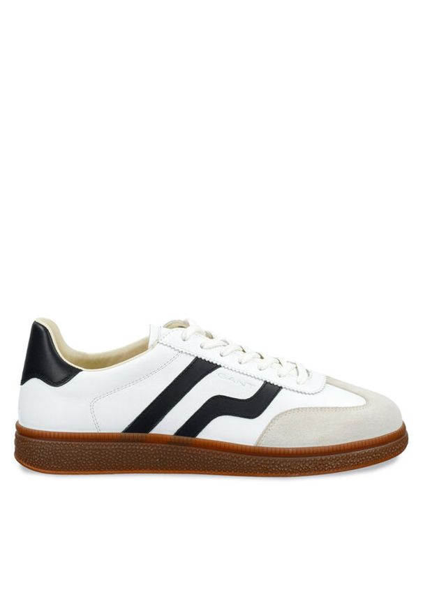 GANT - Gant Sneakersy 31631012 Biały. Kolor: biały. Materiał: skóra