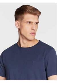 Blend T-Shirt Dinton 20714824 Granatowy Regular Fit. Kolor: niebieski. Materiał: bawełna