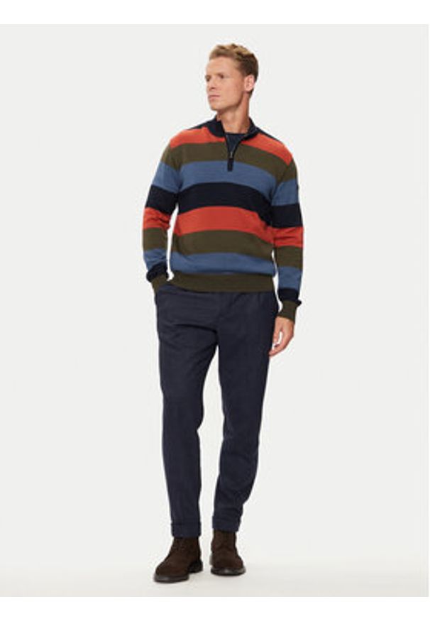 PAUL & SHARK - Paul&Shark Sweter 14311159 Kolorowy Regular Fit. Materiał: wełna. Wzór: kolorowy