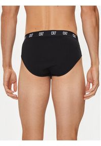 Cristiano Ronaldo CR7 Komplet slipów Main Basic Brief 3-Pack 8100-66-900 Czarny. Kolor: czarny. Materiał: bawełna #2