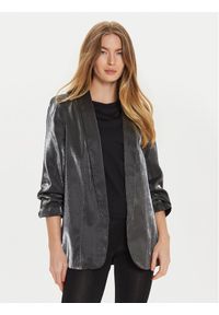 Pieces Marynarka Bosella 17153010 Czarny Regular Fit. Kolor: czarny. Materiał: wiskoza #1