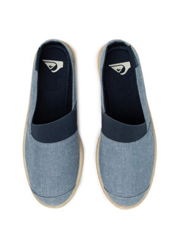 Quiksilver Espadryle AQYS700053 Niebieski. Kolor: niebieski. Materiał: materiał
