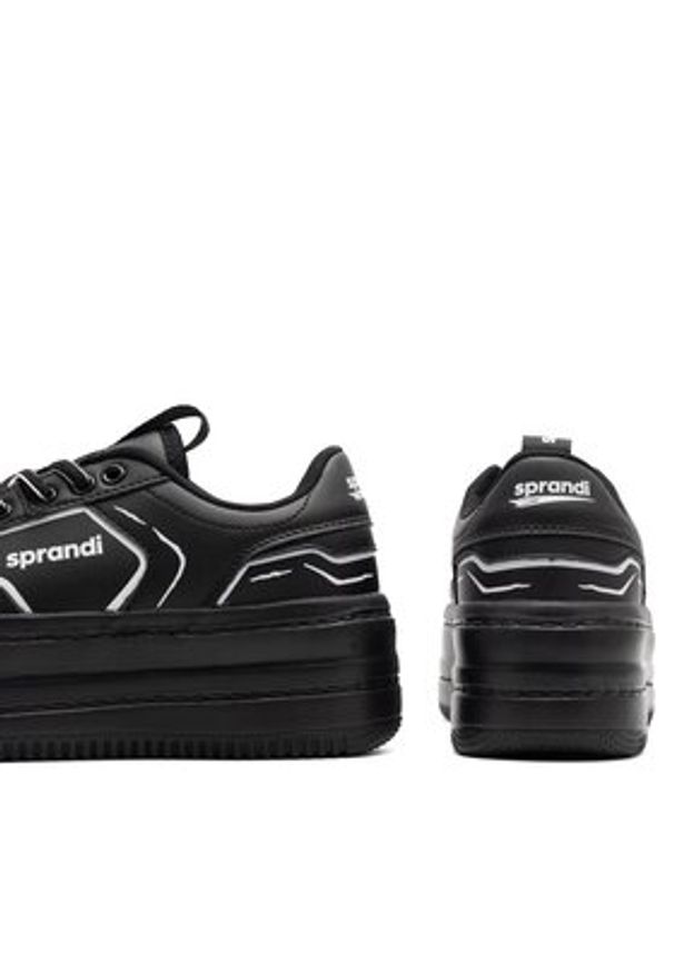 Sprandi Sneakersy WP40-22168Y Czarny. Kolor: czarny