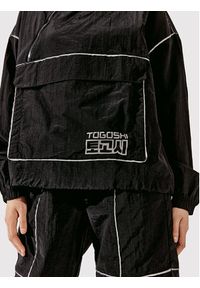 Togoshi Kurtka anorak TG22-KUD002 Czarny Oversize. Kolor: czarny. Materiał: syntetyk #5