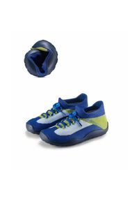 Buty minimalistyczne dziecięce classic Brubeck Barefoot Merino. Kolor: niebieski. Sport: turystyka piesza