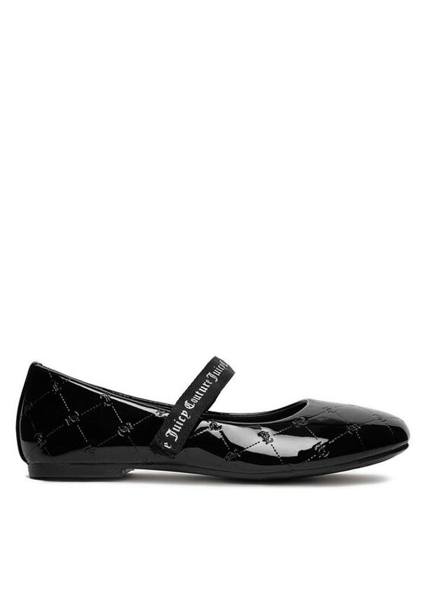 Juicy Couture Baleriny CEO-CS21273-01 Czarny. Kolor: czarny. Materiał: syntetyk, materiał